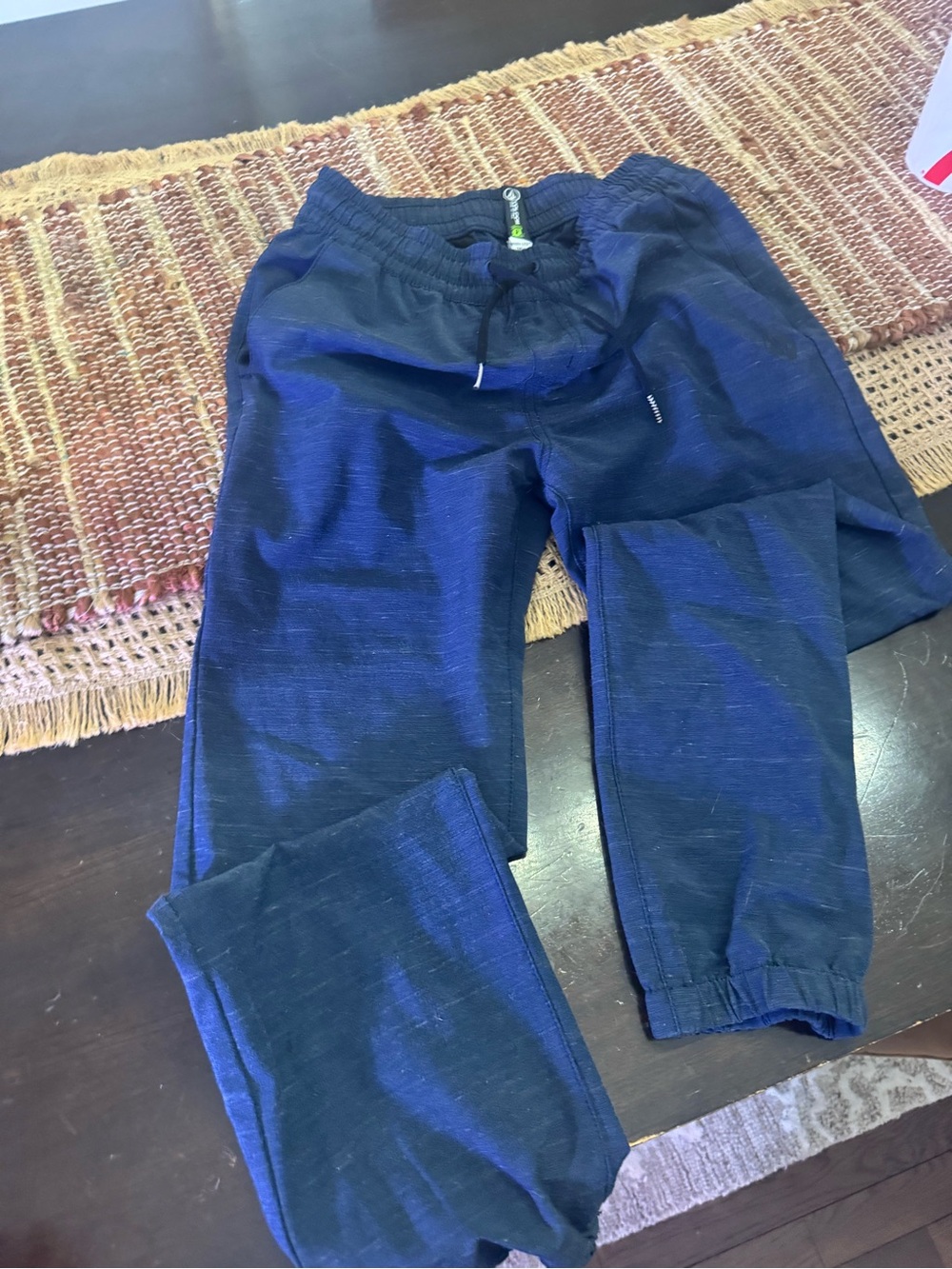Volcom kids Navy Blue Drawstring Joggers